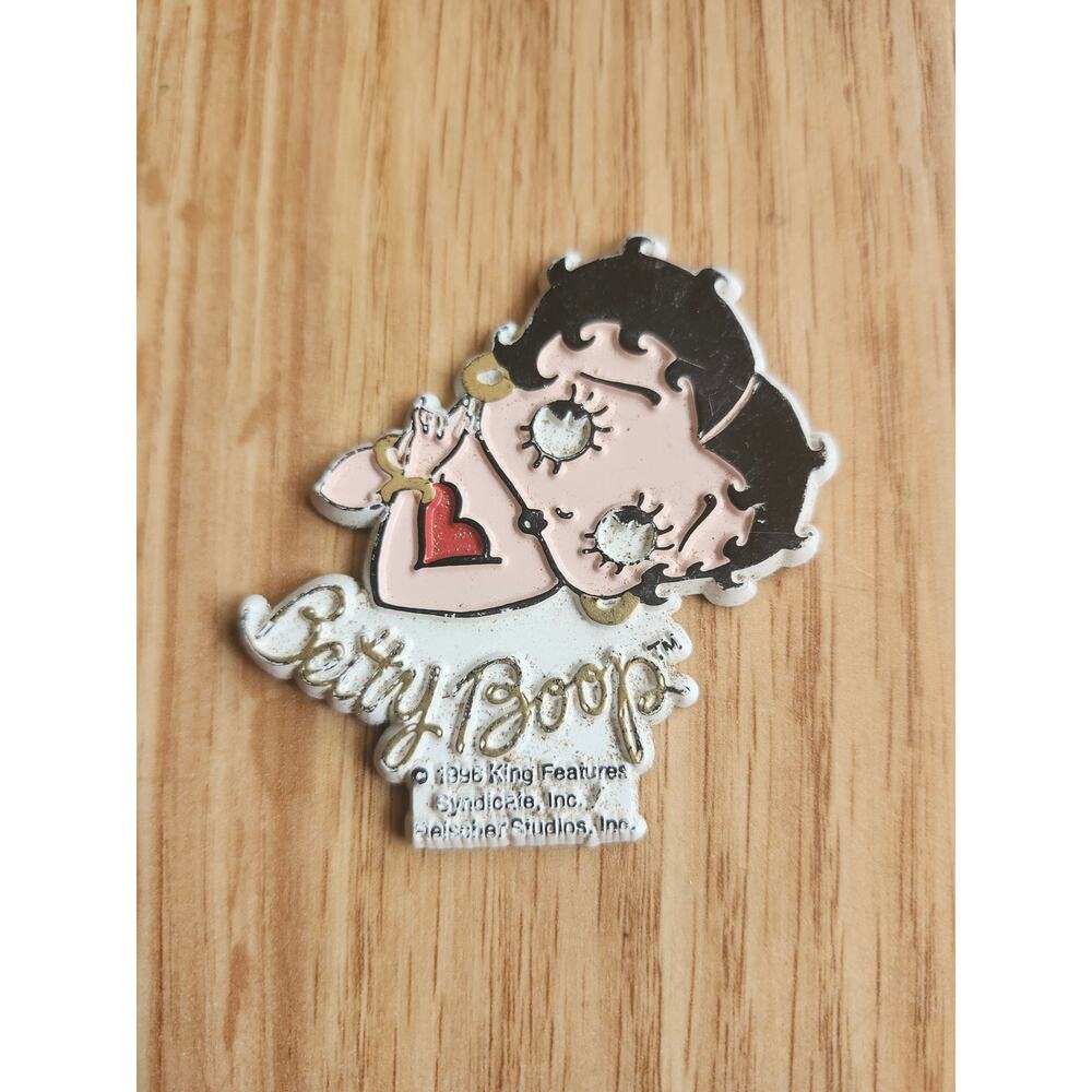 Vintage 1996 Betty Boop Refrigerator Magnet Magnetic Collectables Ltd USA Retro